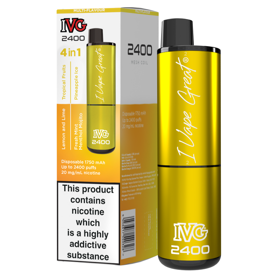 Yellow Edition IVG 2400 Disposable Device