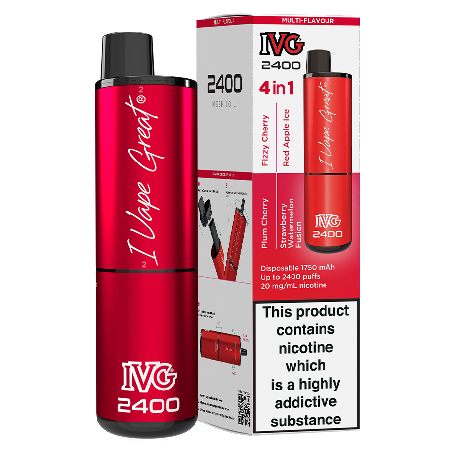 Red Edition IVG 2400 Disposable Device