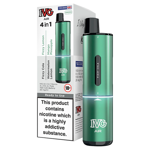 Green Edition IVG Air 4 in 1 Vape Kit