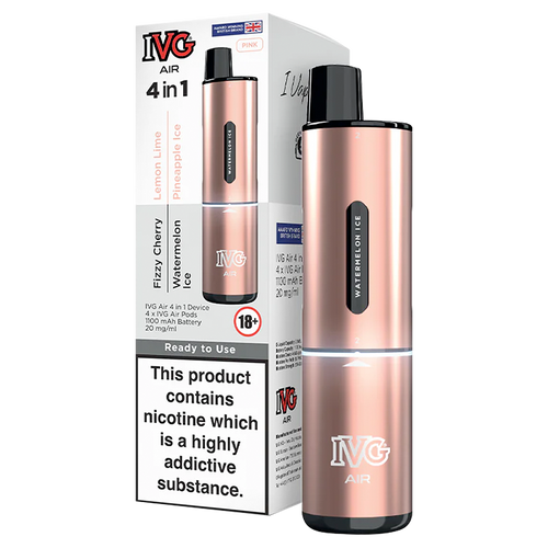 Pink Edition IVG Air 4 in 1 Vape Kit
