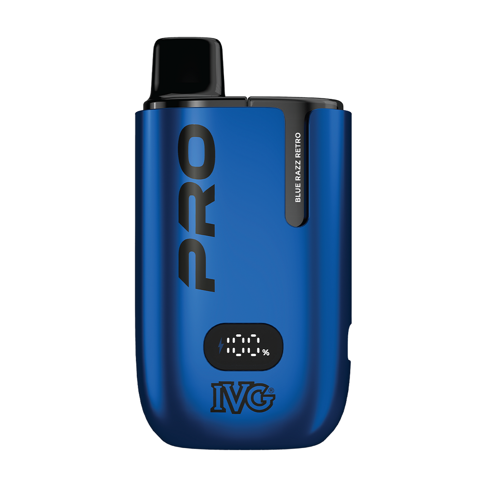 IVG Pro 12 Vape Kitblue razz retro