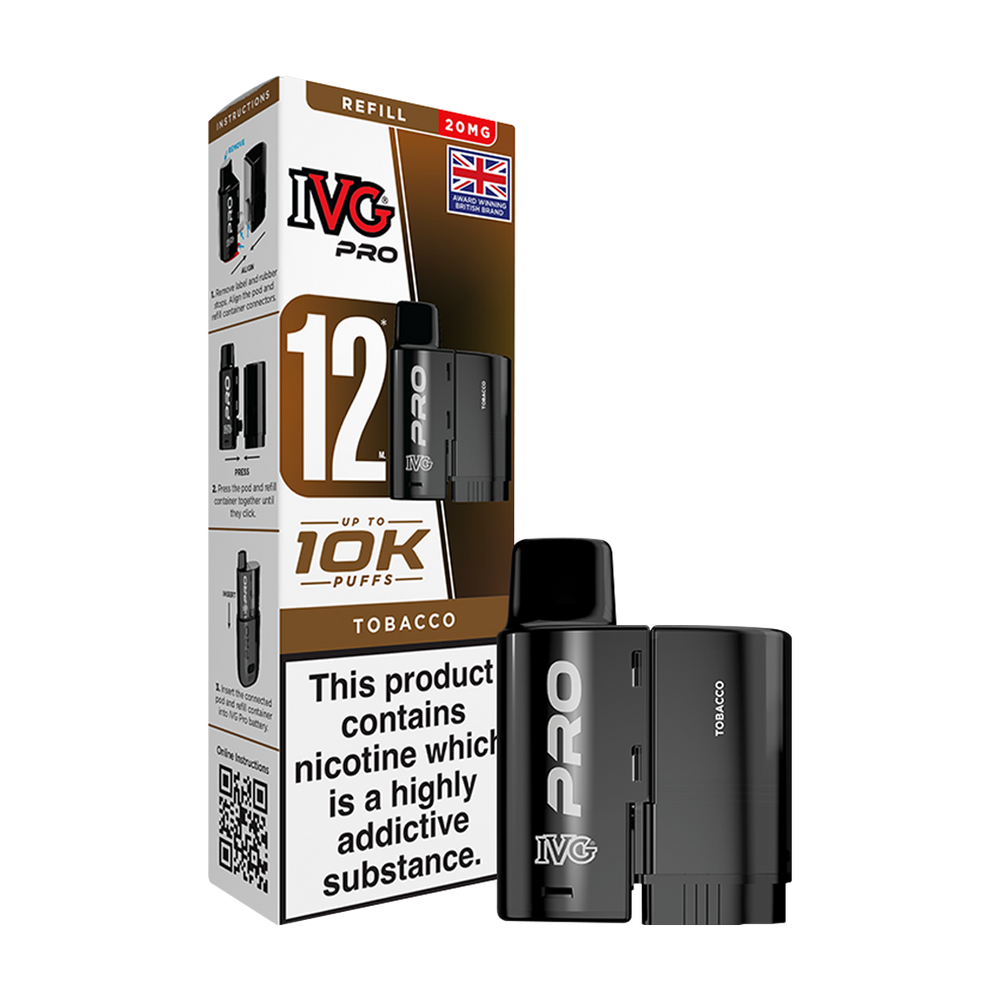 ivg pro 12 refill box thumbnail tobacco