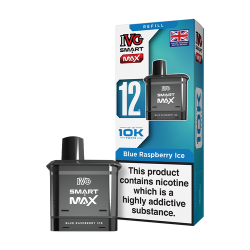 ivg smart max refill blue raspberry ice