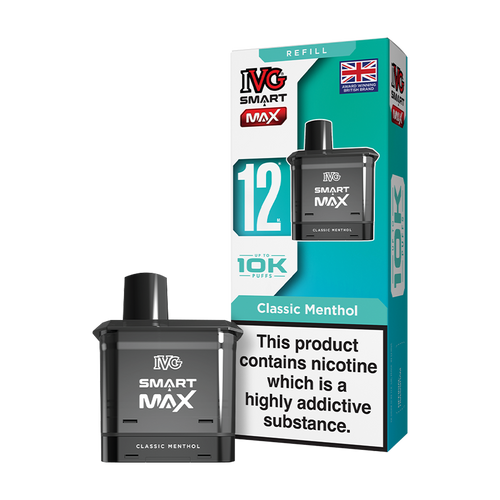 ivg smart max refill classic menthol