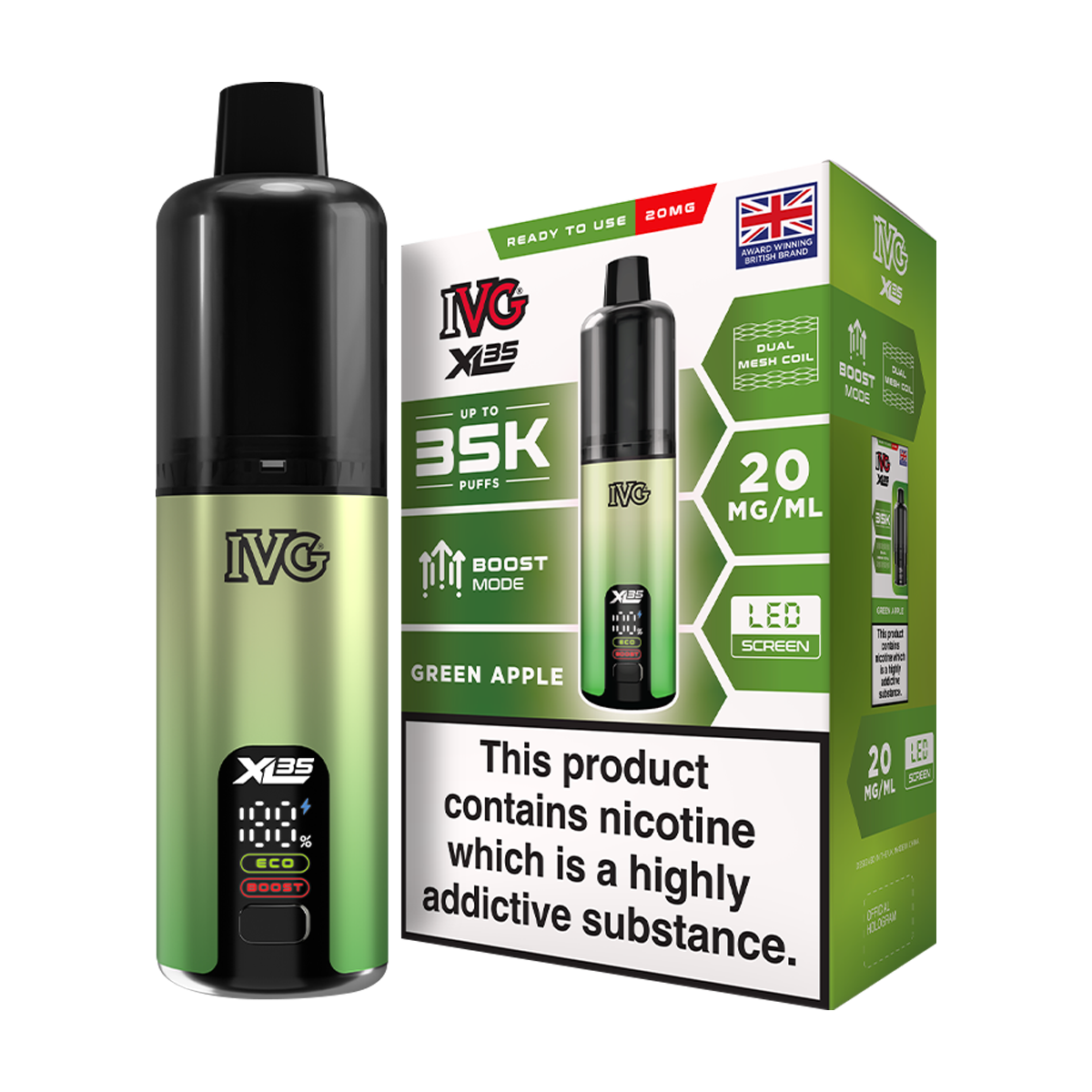 IVG XL35 Kit | Prefilled Pod Kit