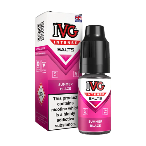 ivg intense nic salts summer blaze