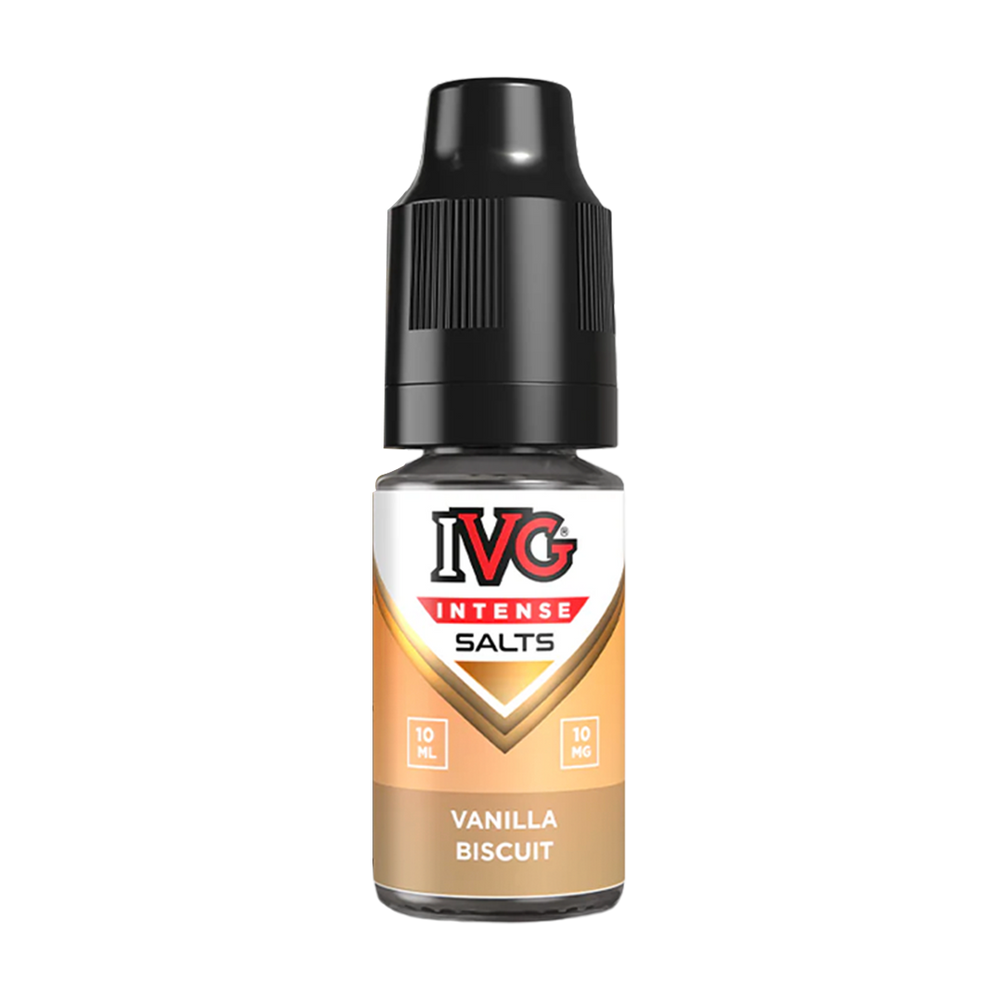 ivg intense salts vanilla biscuit