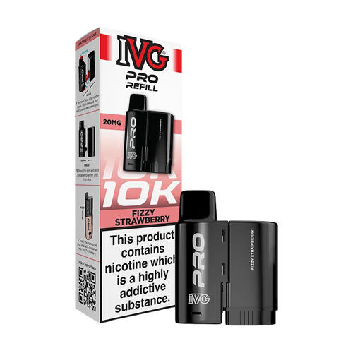 ivg pro 12 refill fizzy strawberry 20mg