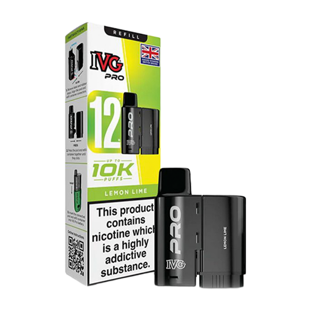 Lemon Lime IVG Pro 12 Refill Pack