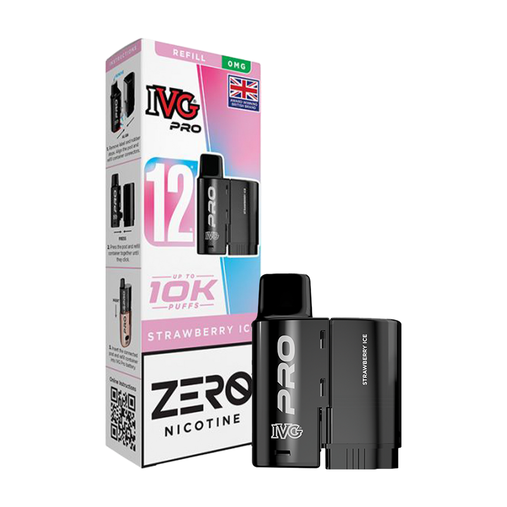 Strawberry Ice IVG Pro 12 Refill Pack