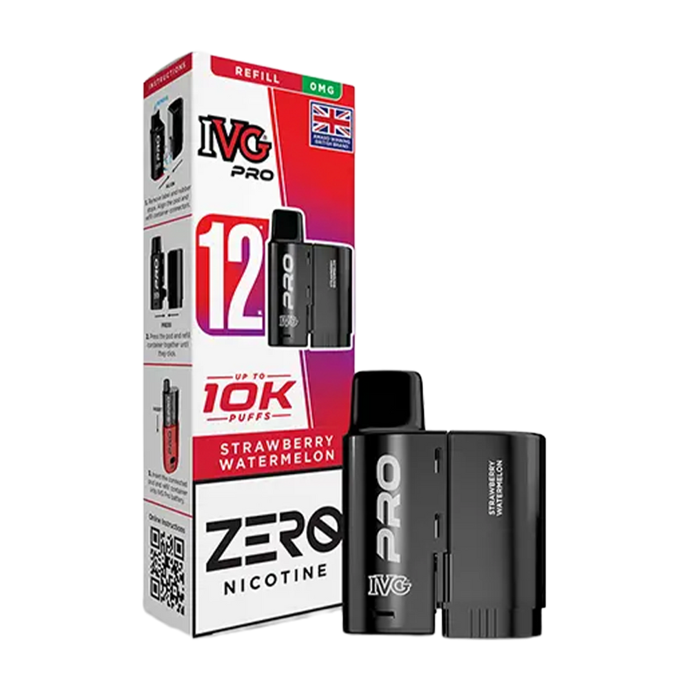 Strawberry Watermelon IVG Pro 12 Refill Pack