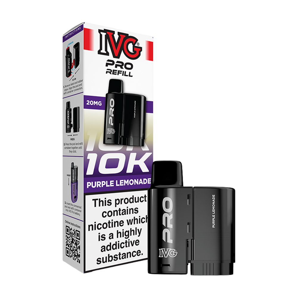ivg pro 12 refill purple lemonade