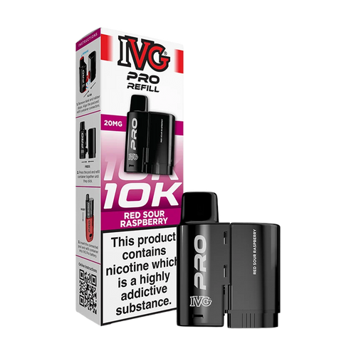 ivg pro 12 refill red sour raspberry 20mg