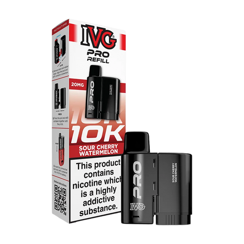 ivg pro 12 refill sour cherry watermelon 20mg