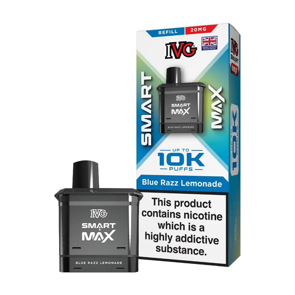 ivg smart max refill blue razz lemonade