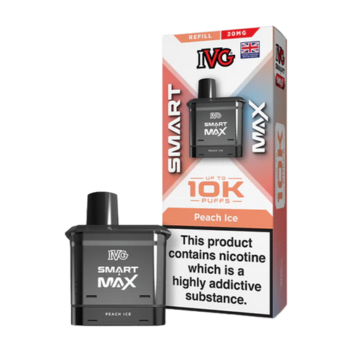 ivg smart max refill peach ice