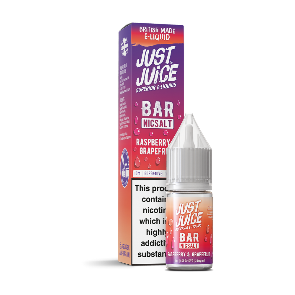 Raspberry & Grapefruit Nic Salt by Just Juice