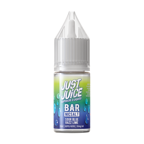 Sour Blue Razz Lime Nic Salt by Just Juice Bar 10mg