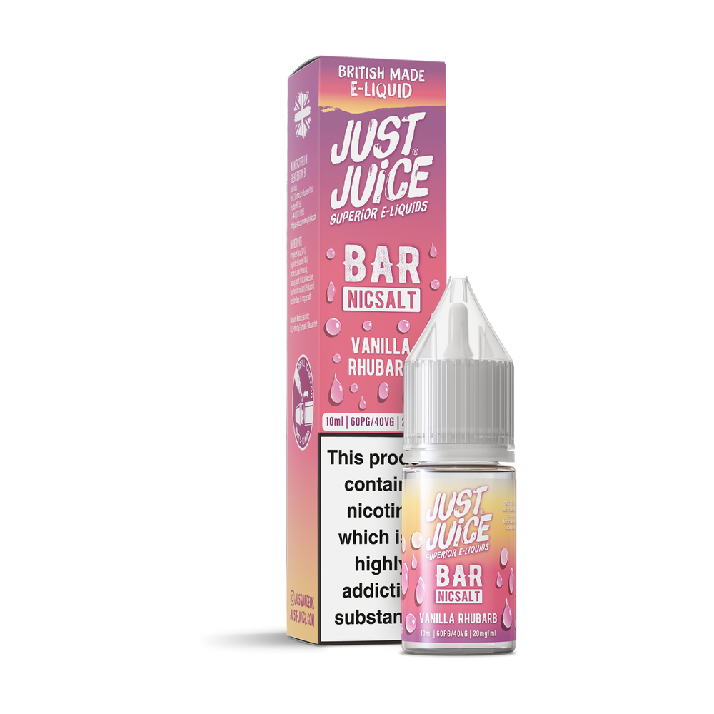 Vanilla Rhubarb Nic Salt by Just Juice 20mg