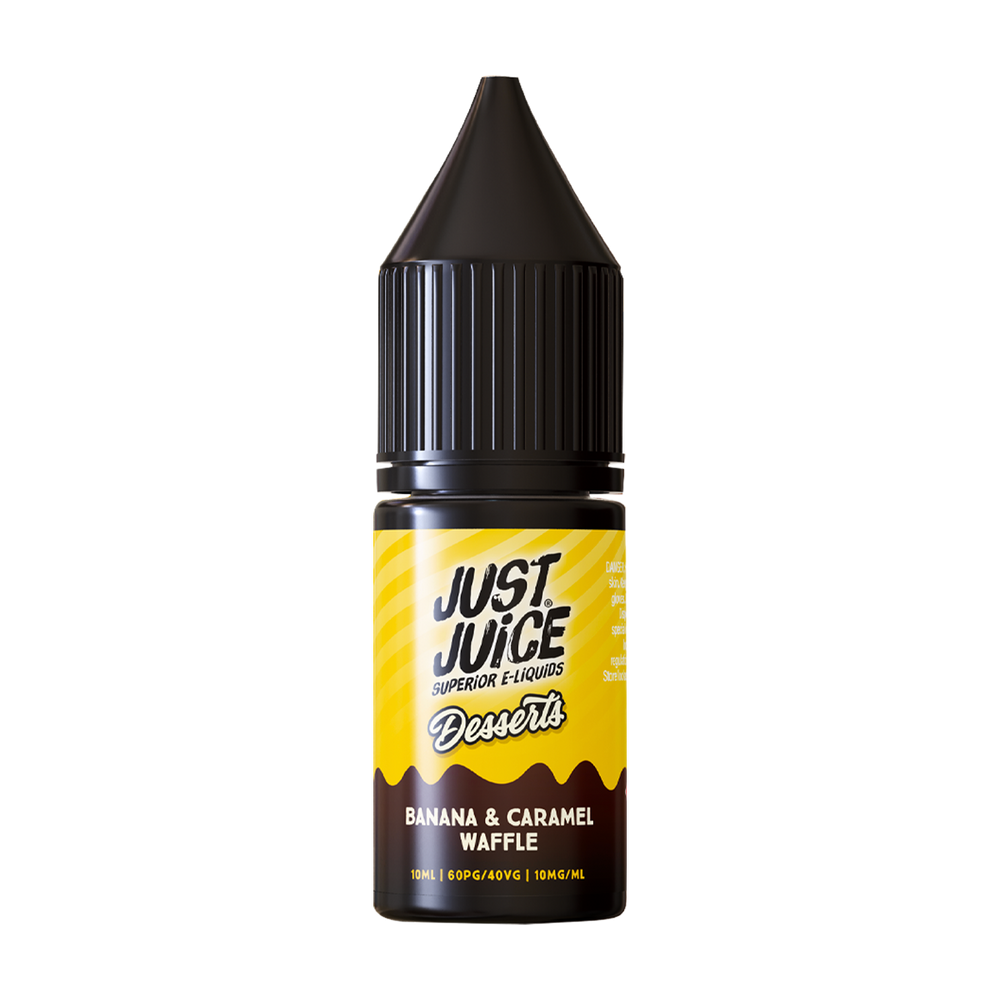 just juice eliquid desserts banana caramel waffle