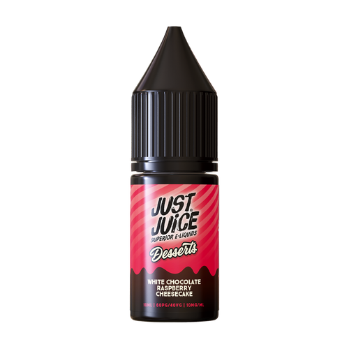 just juice eliquid desserts white choc rasp cheesecake