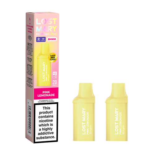 lost mary bm600 pods pink lemonade