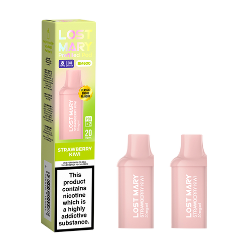 lost mary bm600 pods strawberry kiwi