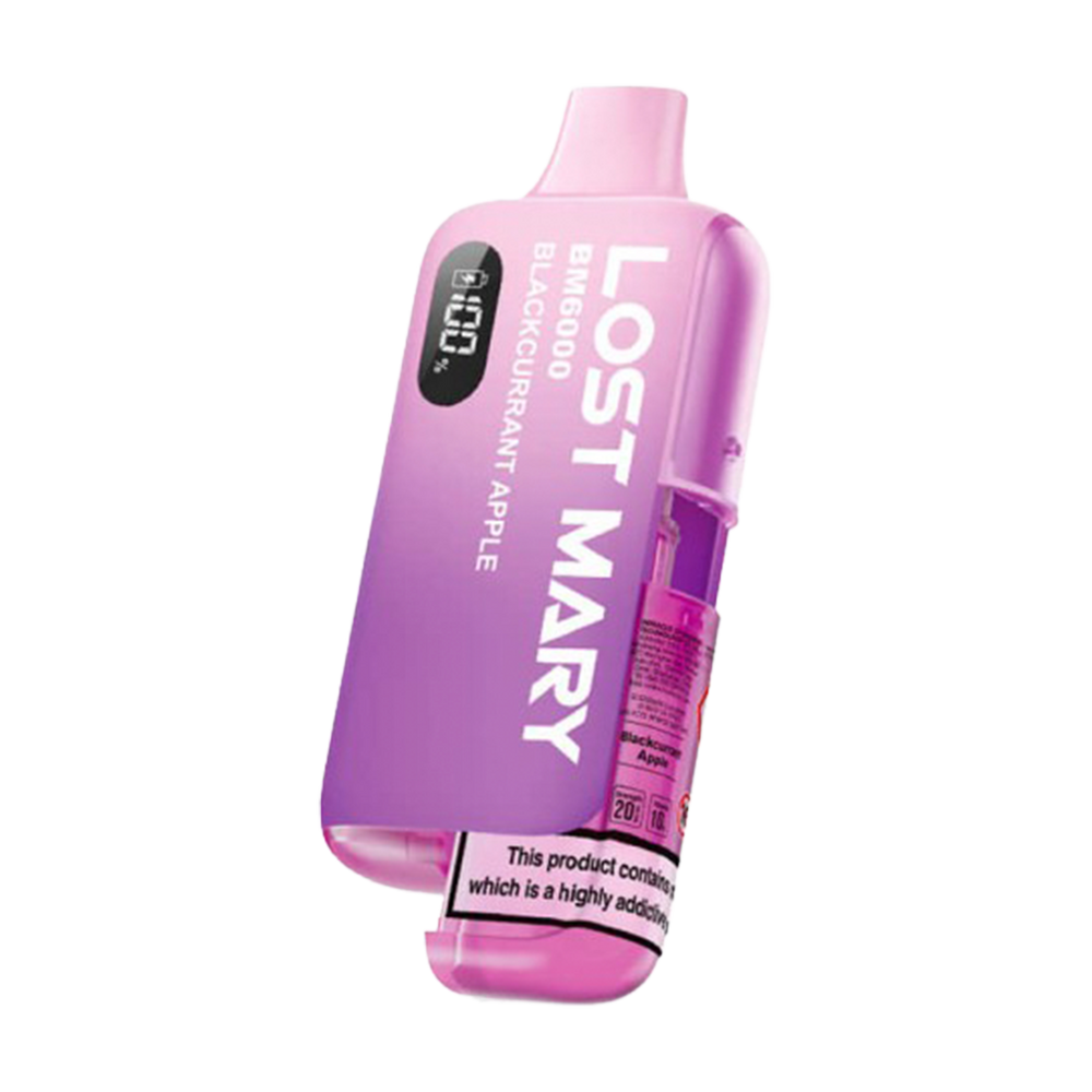 Lost Mary BM6000 Vape Kit blackcurrant apple