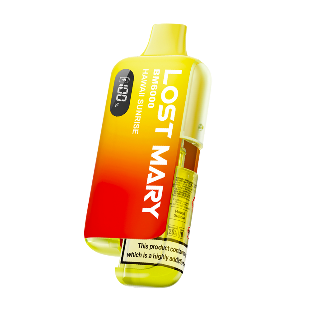 Lost Mary BM6000 Vape Kit hawaii sunrise
