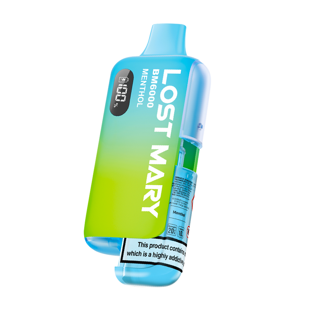 Lost Mary BM6000 Vape Kit menthol