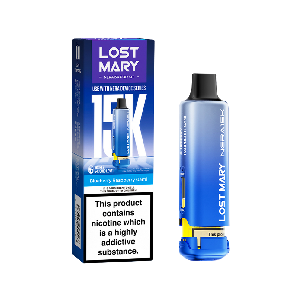 Blueberry Raspberry Gami Lost Mary NERA15K Refill Pack