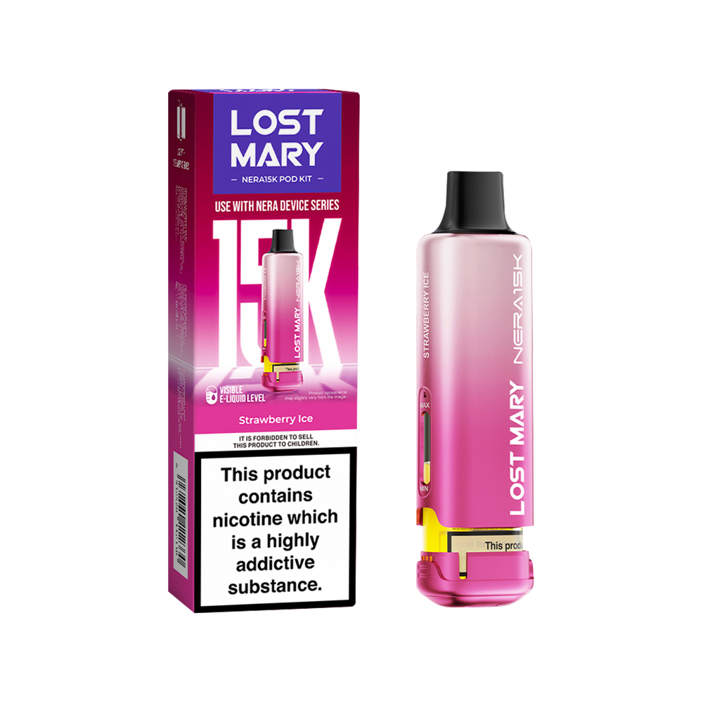 lost mary refill kit Lost Mary BM6000 Raspberry Peach Prefilled Pod main image 1