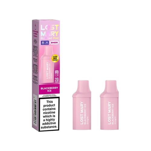 Blackberry Ice Lost Mary BM600 Pods