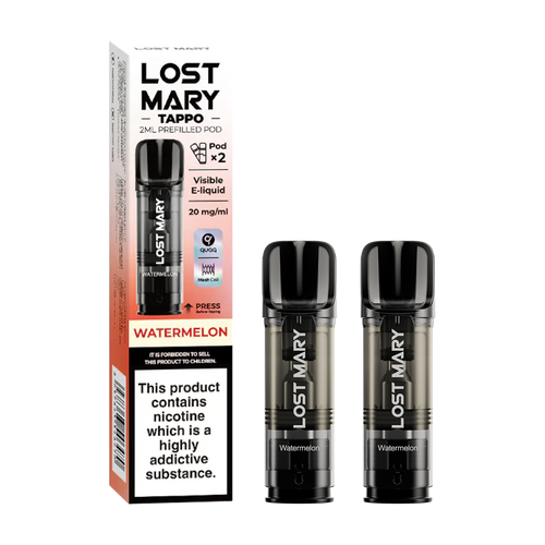 lost mary tappo pods pack of 2 watermelon new