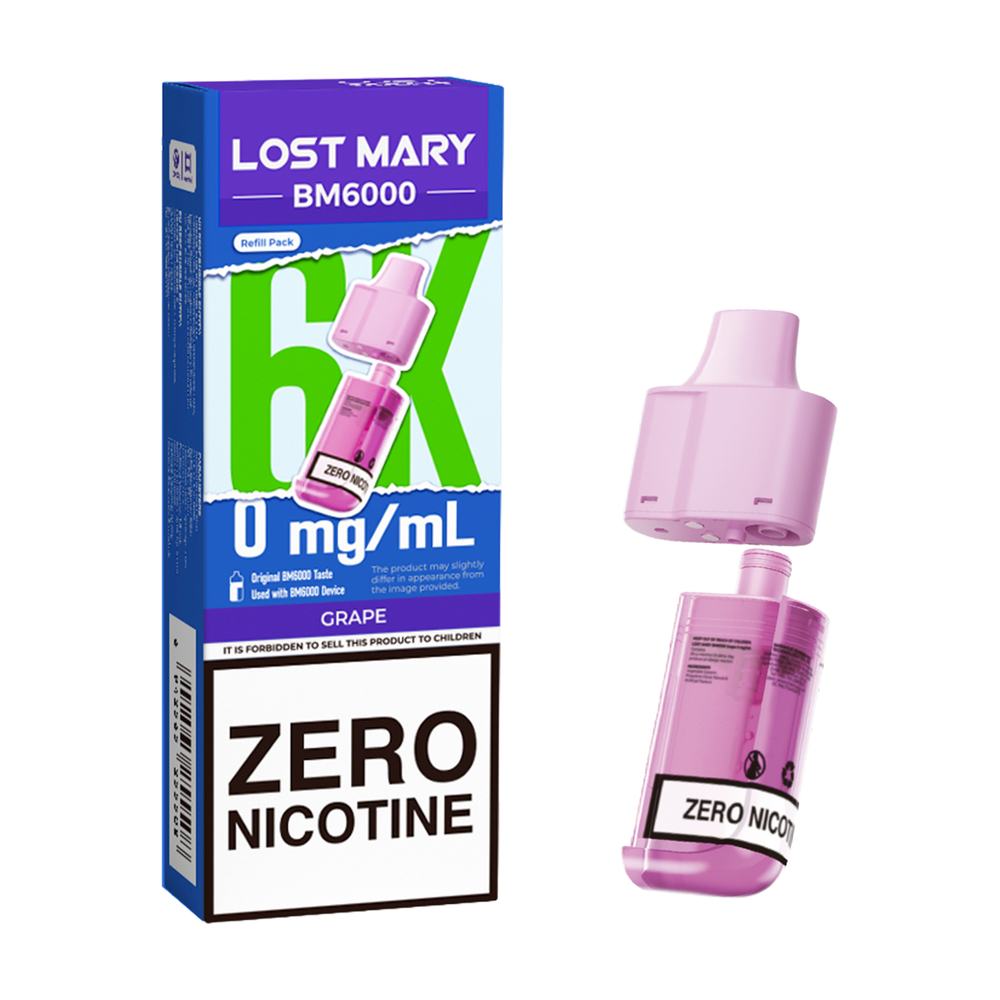 Grape Lost Mary BM6000 Refill Pack