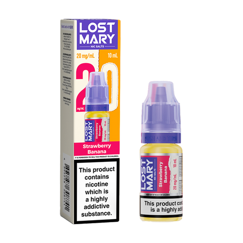 lost mary nic salts strawberry banana
