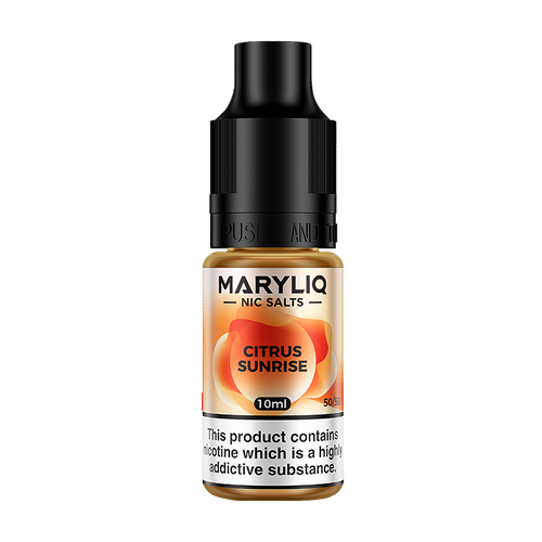 maryliq nic salts citrus sunrise 10ml