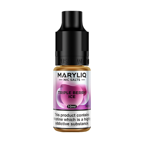 maryliq nic salts triple berry ice 10ml