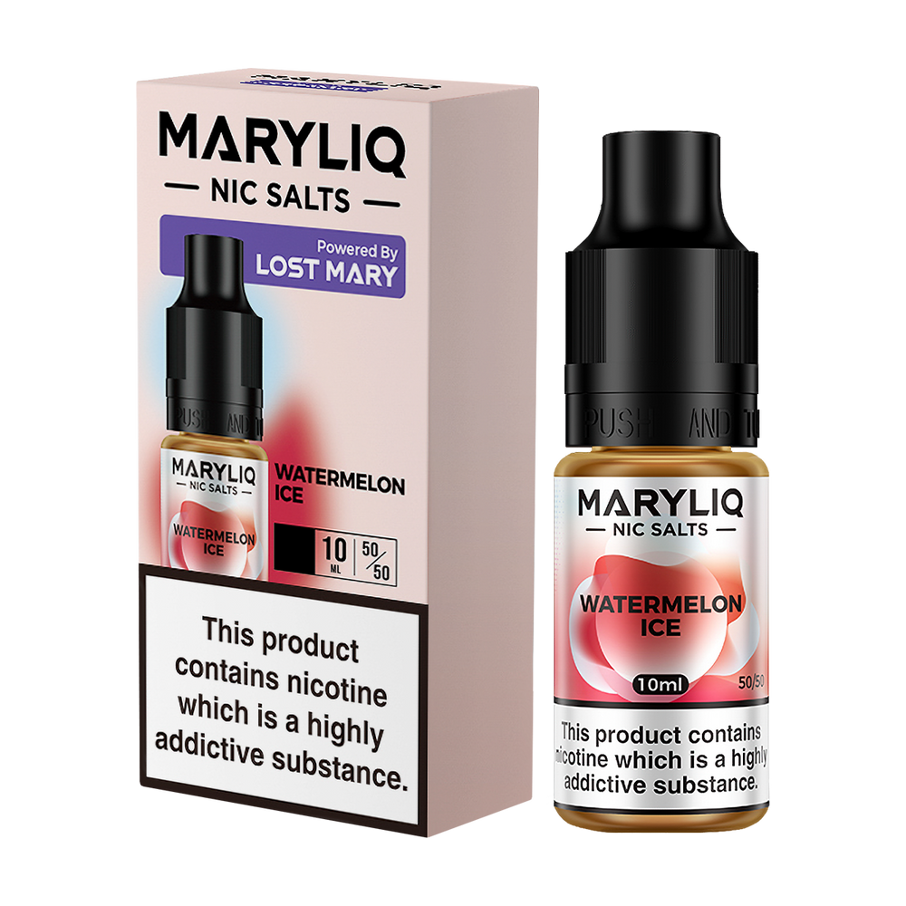 Watermelon Ice Maryliq Nic Salt by Lost Mary