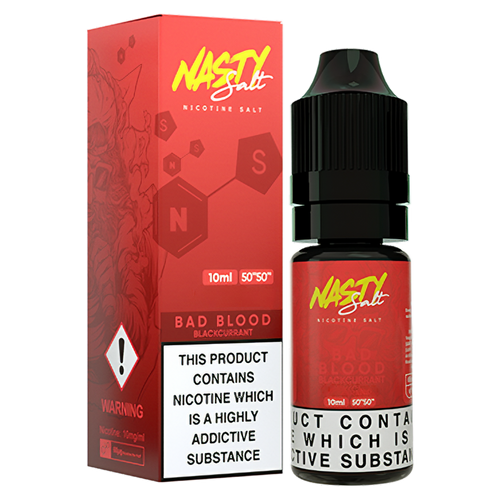 Bad Blood Nic Salt by Nasty Juice 10ml - 20mg
