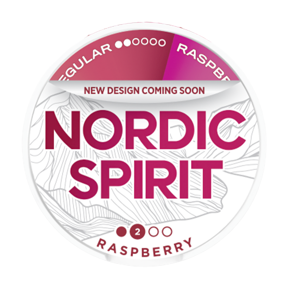 Raspberry Nordic Spirit Nicotine Pouches