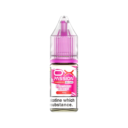 oxva ox passion nic salts strawberry coconut