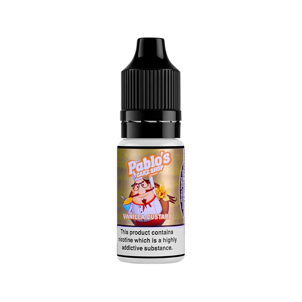 Vanilla Custard Nic Salt by Pablos Cake Shop