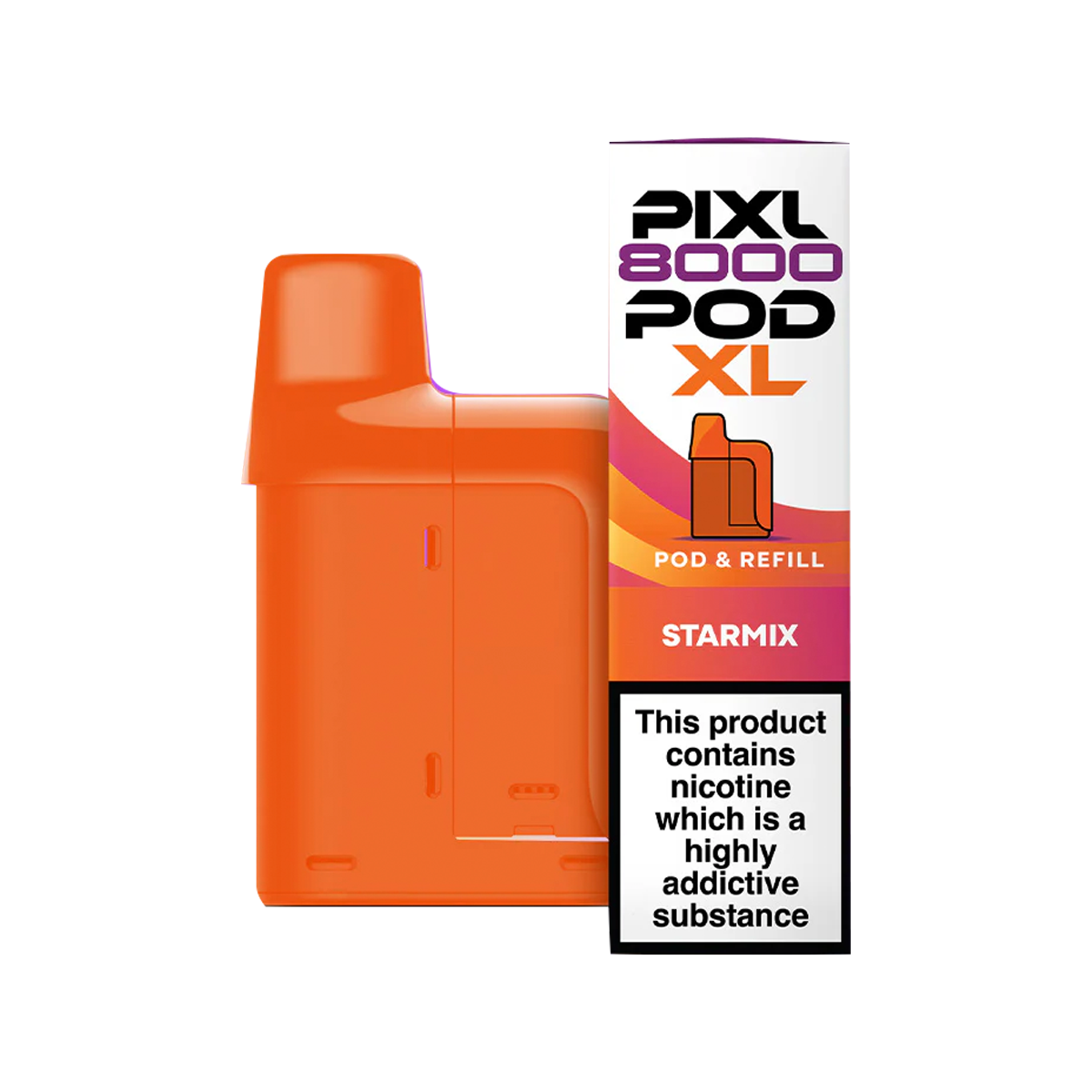 Starmix Pixl 8000 Refill Pack - Prefilled Pods - Vape Pods – Vapemate