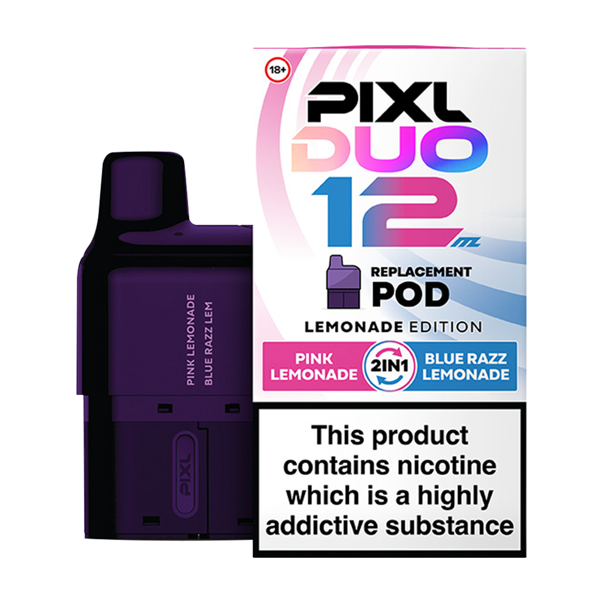 Lemonade Edition Pixl Duo 12 Refill Pack | Prefilled Pods – Vapemate