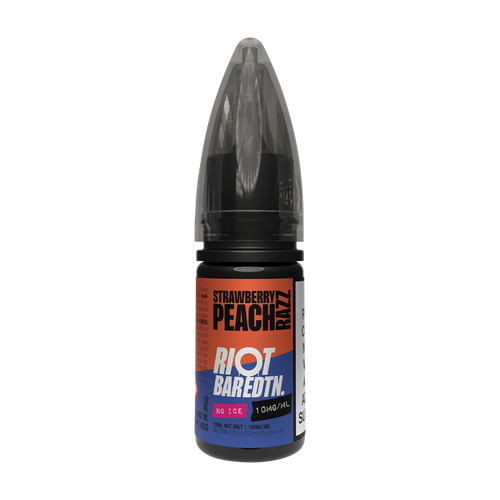 riot bar edtn no ice uk 10ml 10mg strawberry peach razz