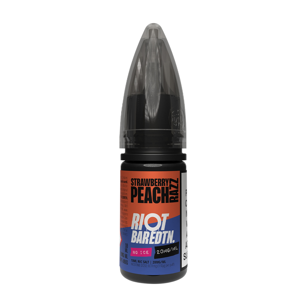 Strawberry Peach Razz Riot Bar EDTN Nic Salt 10ml - 20mg