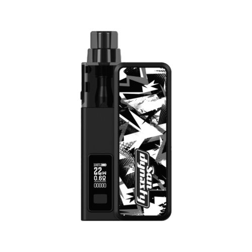 San Dynasty Pod Kit By Orca Vape X Gerobak black panther