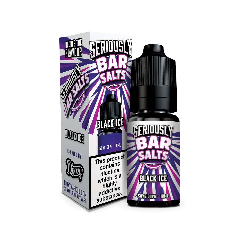 Black Ice by Seriously Bar Salts 10ml