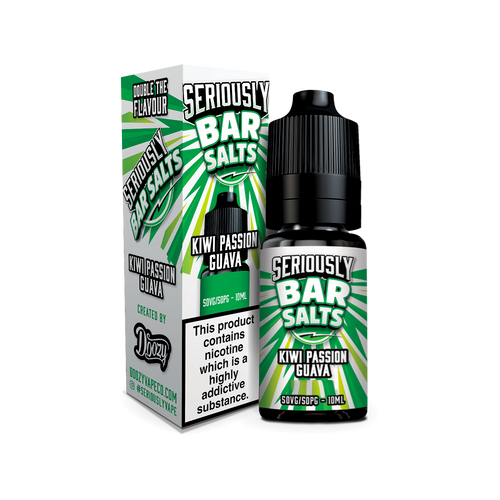 Kiwi Passion Guava by Seriously Bar Salts 10ml